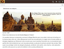 Tablet Screenshot of magie-thai.com